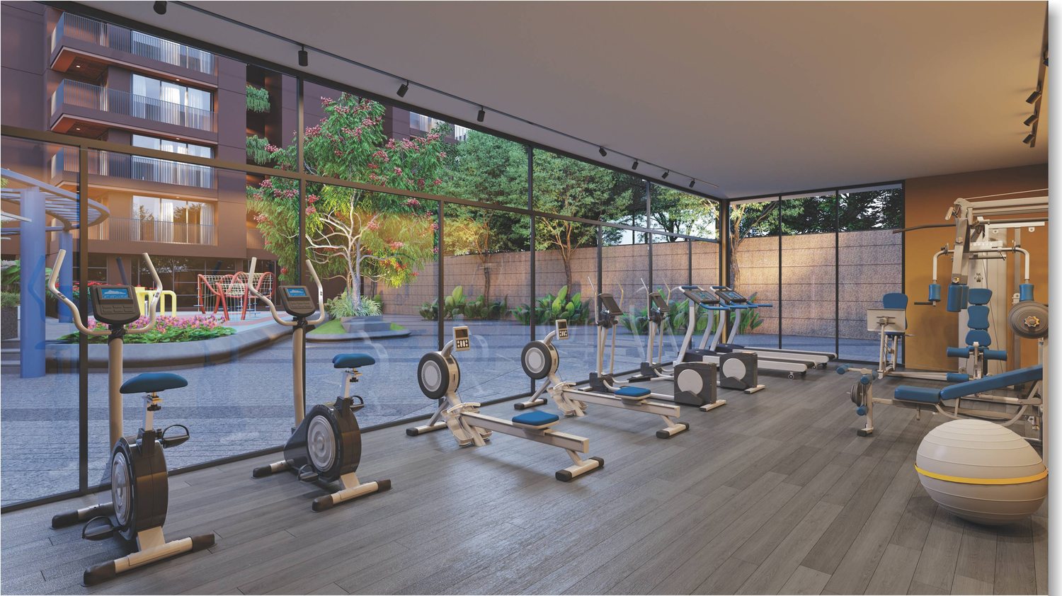Fitness gymnasium