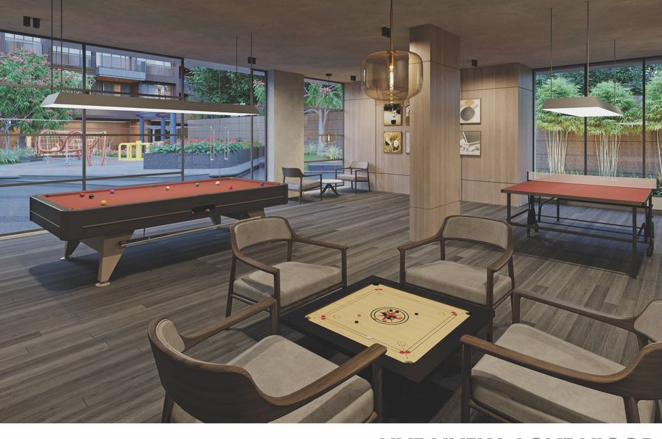 Indoor games lounge