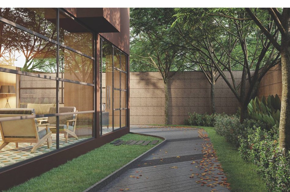Landscaped nature trail